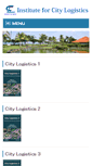 Mobile Screenshot of citylogistics.org